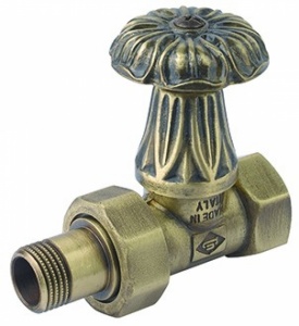 Верхний пр. вентиль Carlo Poletti  (Размер подсоедин. : 1/2"; Материал и тип :бронза retro)