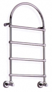 Полотенцесушитель водяной с аркой 442-4 Margaroli Sole (хром) 4424704CRNA