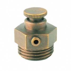 Воздухоотводчик Carlo Poletti ручной(Размер подсоедин.:1/2";Материал и тип:бронза)