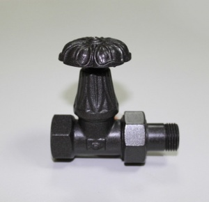 Верхний пр. вентиль Carlo Poletti  (Размер подсоедин. : 1/2"; Материал и тип :антрацит retro)