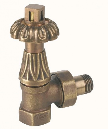 Вентиль верхний термостатический угловой Сarlo Poletti 1/2" фото 1