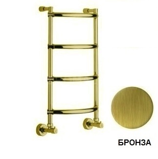 Полотенцесушитель водяной 432 (бронза) Margaroli Luna 4323704OBN фото 1