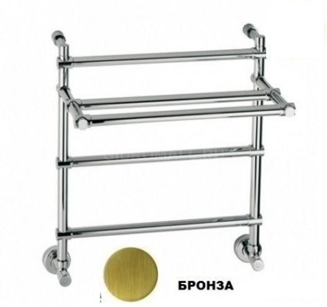 Полотенцесушитель водяной 455 (бронза) Margaroli Sole 4554703OBP фото 1