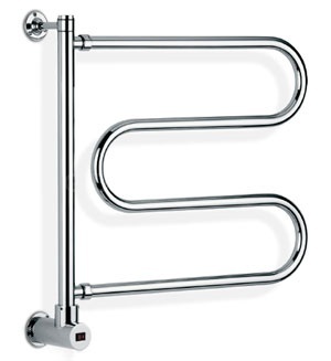 Полотенцесушитель поворотный 500 BOX (хром) Margaroli Vento 500CRB фото 1