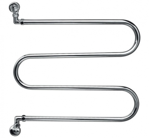 Полотенцесушитель водяной 400 (хром) Margaroli Vento 400CR фото 1