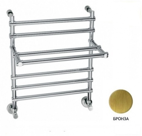 Полотенцесушитель водяной 452-5 (бронза) Margaroli Sole 4524705OBP фото 1