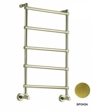 Полотенцесушитель водяной 442-5 (бронза) Margaroli Sole 4424705OBN фото 1